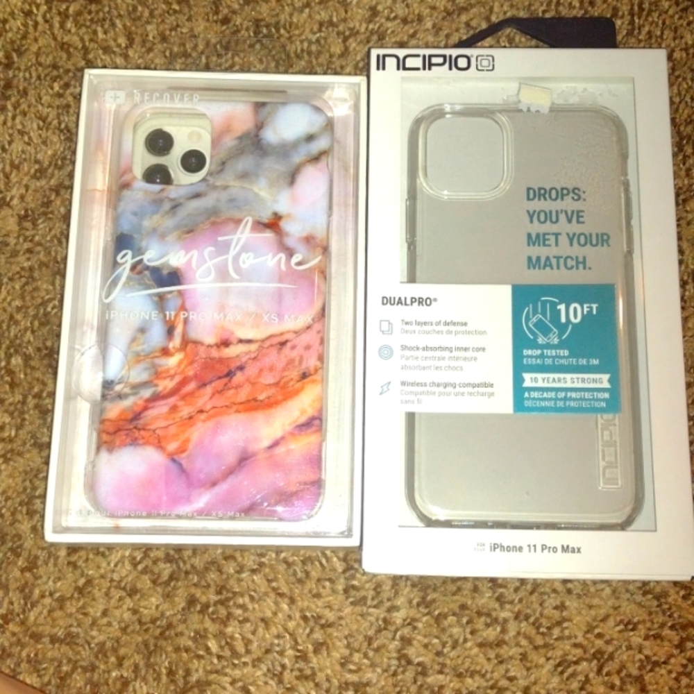 iPhone 11 Pro Max Case lot 2 cases NWT